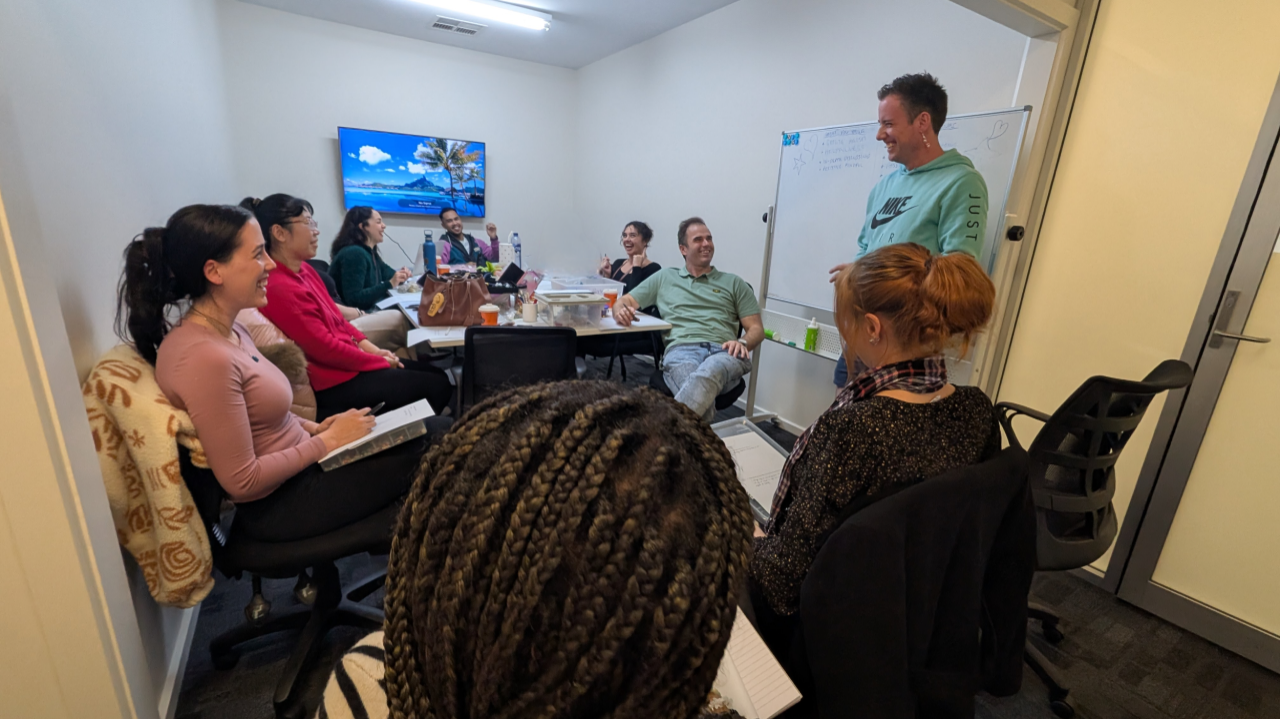 2b Inclusive team members in a collaborative meeting